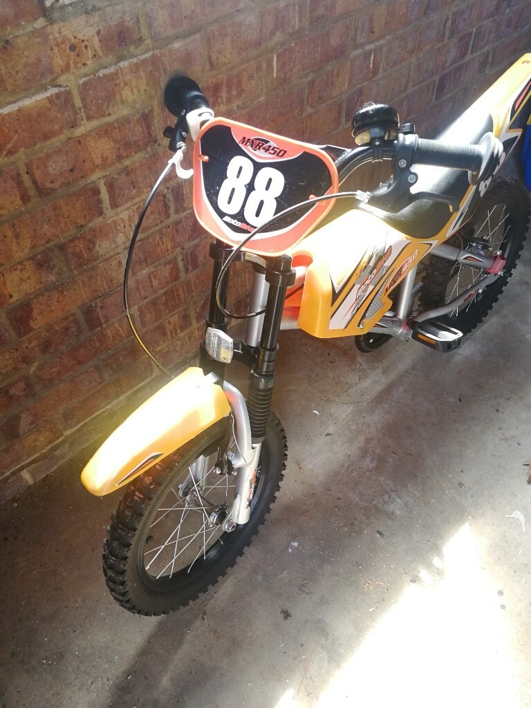 motorbike style push bike